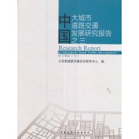 中国大城市道路交通发展研究报告之三**部道路交通安全研究中心9787112204823中国建筑工业出版社