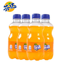 芬达橙味碳酸饮料汽水饮品PET300ml*8瓶可口可乐出品迷你瓶装