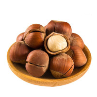 大榛子薄皮新货原味开口榛子干果坚果 原味大粒500g