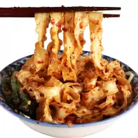 刀削面 整箱面条挂面炒面油泼面宽面炸酱面送6包牛肉酱 2斤装送2袋牛肉酱