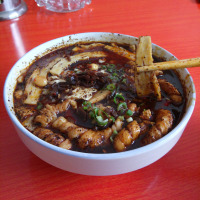 豆花泡馍4份 无豆花比羊肉泡馍好吃 美食