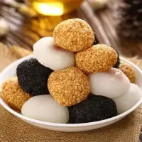 干吃汤圆爆浆麻薯多口味混合装糕点点心休闲零食整箱 麻薯4口味混合 买1000g送1000g(共4斤)