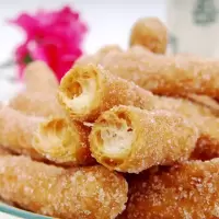 [买二送一]江米条传统糕点老式京果休闲小吃零食128g 爱神桶500g
