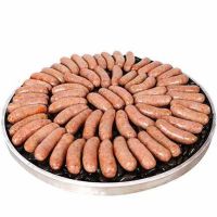 热狗肠 风味香肠批发火山石烤肠手抓饼火腿 原味纯正肉肠2.4斤20根左右