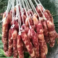 多规格风干腊肉香肠咸猪肉农家风味咸肉腌制腊肉非烟熏 传统手工灌咸味香肠(3斤)