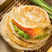 正宗原味手抓饼面饼 早餐饼速食煎饼商用家庭装 30片/60G