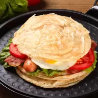 手抓饼批发煎饼葱油饼手抓饼 风味手抓饼早餐饼 90克*20片[多仓发货]