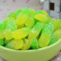 [买二送一]果味软糖砂糖粒粘牙糖玉米橘子圆圈喜糖果零食 250克 香蕉 (250克)一份 买二送一
