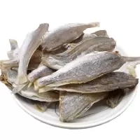 小黄花鱼干 渔家自晒咸鱼干海鲜干货 500g大黄花6-8只(拍2件送紫菜