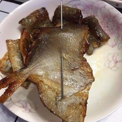 烧烤专用 马步鱼干500g棒棒鱼针鱼片海鲜干货饭店用 美味鲳鱼干约32-36片