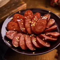 四川特产腊肉五花肉土特产土猪肉小香肠正宗农家自制烟熏麻辣腊肠 麻辣腊肠120g[特价]