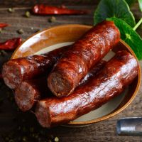 腊肉五花肉土特产土猪肉小香肠正宗农家自制烟熏麻辣腊肠 麻辣香肠450g
