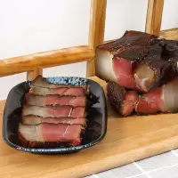 正宗农家烟熏土猪老腊肉五花腊肉 [精选]偏瘦后腿腊肉1斤