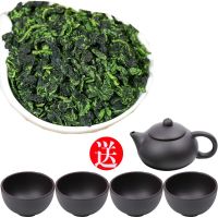 [送一壶四杯]新茶铁观音 秋茶铁观音浓香型礼盒装袋装500g 铁观音袋装500g 送茶具