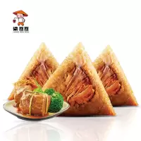 嘉兴粽子【6只*140克甜粽子】端午蛋黄肉粽 蜜枣甜粽早餐零食 鲜肉粽子8只装