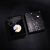 小雏菊吊坠蹦迪pmo闪电钛钢项链男菊花嘻哈配饰女潮 雏菊[礼盒装]