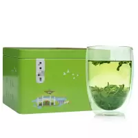 六安瓜片新茶雨前茶绿茶散装安徽金寨特产手工茶罐装茶叶120g