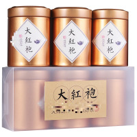 大红袍茶叶罐装武夷山散装浓香型武夷岩茶年底送礼正宗 一份3罐