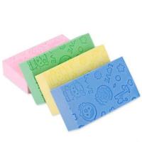 [升级版无痛搓澡神器]强力压花海绵浴擦婴儿成人搓灰搓背搓澡巾 压花款3个装