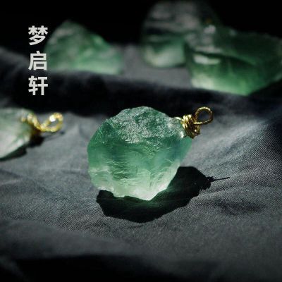 吊坠巴西紫水晶原石情侣吊坠女深紫色长款