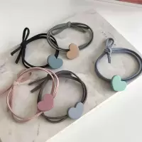能当手链式两用的头绳送给男朋友爱心发圈发绳韩版可爱小皮筋皮套
