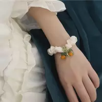 柿柿顺心~夏天扎头绳2021年新款皮套女简约气质ins丸子头大肠发圈