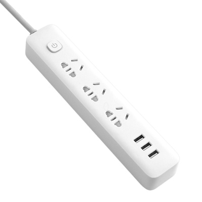 多功能USB带线插座独立开关多孔转换智能排插长线桌面插线板插排