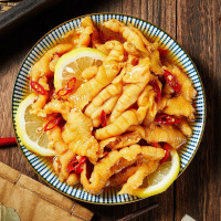 泰式无骨鸡爪柠檬酸辣凤爪即食速食小吃宿舍网红去骨熟食泡椒麻辣