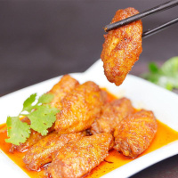 香辣鸡中翅特产麻辣卤味休闲零食小吃鸡翅120g约5只