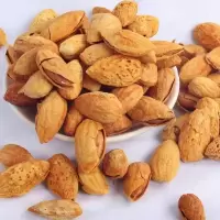 湛航 新货薄壳巴旦木500g每日坚果扁桃杏仁炒货零食袋装干果