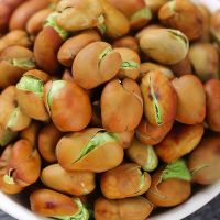 湛航 新货透心绿蚕豆特产绿心蚕豆黑皮蚕豆手工炒货干果零食