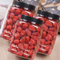 湛航 罐装草莓干500g 连罐重水果干果脯蜜饯芒果干休闲零食小吃