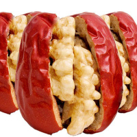 湛航 新货枣夹核桃 1斤核桃枣 独立包装芝麻枣大枣零食