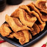 猪油渣干炸麻辣脆皮五花肉渣小吃零食特产猪肉干肉脯脂渣油渣