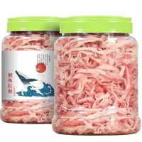 鱿鱼丝500g罐装海鲜即食手撕炭烤鱿鱼条海味熟食零食小吃干货特产