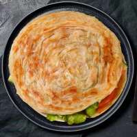 湛航 [铭哲]正宗原味手抓饼生面饼 商用批发家庭收藏送礼 50片80g商用装推荐