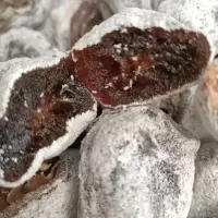 湛航 柿饼新鲜 吊柿饼农家霜降自然霜柿子饼1斤
