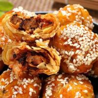 梅菜扣肉饼干正宗梅干菜烧饼 红糖酥饼肉类零食小吃糕点心