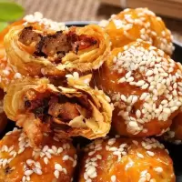 梅菜扣肉饼干正宗梅干菜烧饼 红糖酥饼肉类零食小吃糕点心