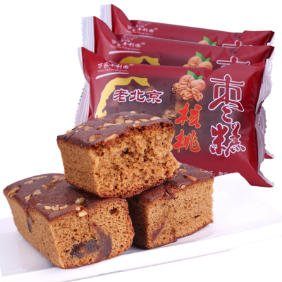 核桃枣糕蜂蜜枣泥蛋糕食品早餐面包糕点整箱零食多规格