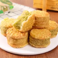 绿豆糕绿豆饼板栗饼酥传统蛋糕点心整箱批发老式正宗早餐零食小吃