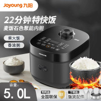 [特快饭]Joyoung九阳F50FY-F575电饭煲5升球形厚釜麦饭石色内胆