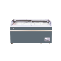 云南星星冷柜SD/SC-500BY圆弧柜（实物颜色石墨灰）