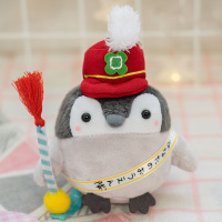 日本正能量企鹅挂件正能量小企鹅毛绒玩具挂件书包挂件企鹅公仔