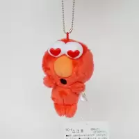 elmo芝麻街挂件芝麻街公仔挂件爱心眼芝麻街蓝饼怪书包毛绒小挂件