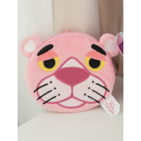 少女心INS红粉红豹包包粉红豹毛绒零钱包耳线包硬币包粉色卡包