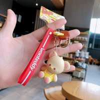 泰迪熊可爱卡通公仔钥匙扣挂件男女包包汽车钥匙挂饰创意礼品