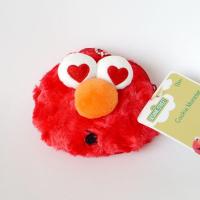 环球芝麻街爱心眼艾莫小零钱包 挂件