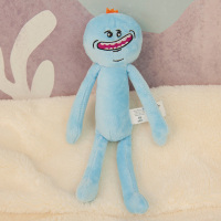 瑞克和莫蒂周边morty沮丧小人公仔沮丧娃娃玩偶公仔蓝色沮丧小人