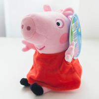 社会我佩奇公仔挂件挂件钥匙挂件书包挂件毛绒